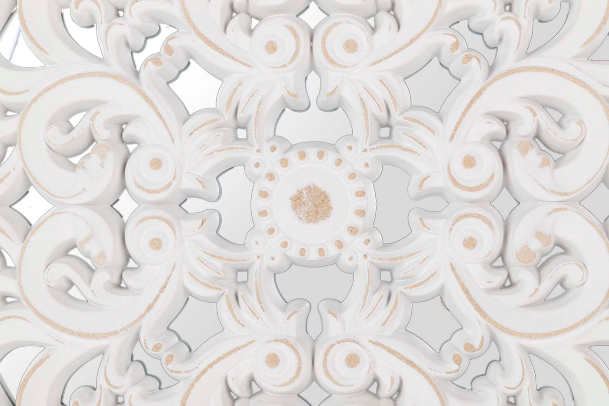 Draft Wood Tabela C/ espelho 50x3x50 cm