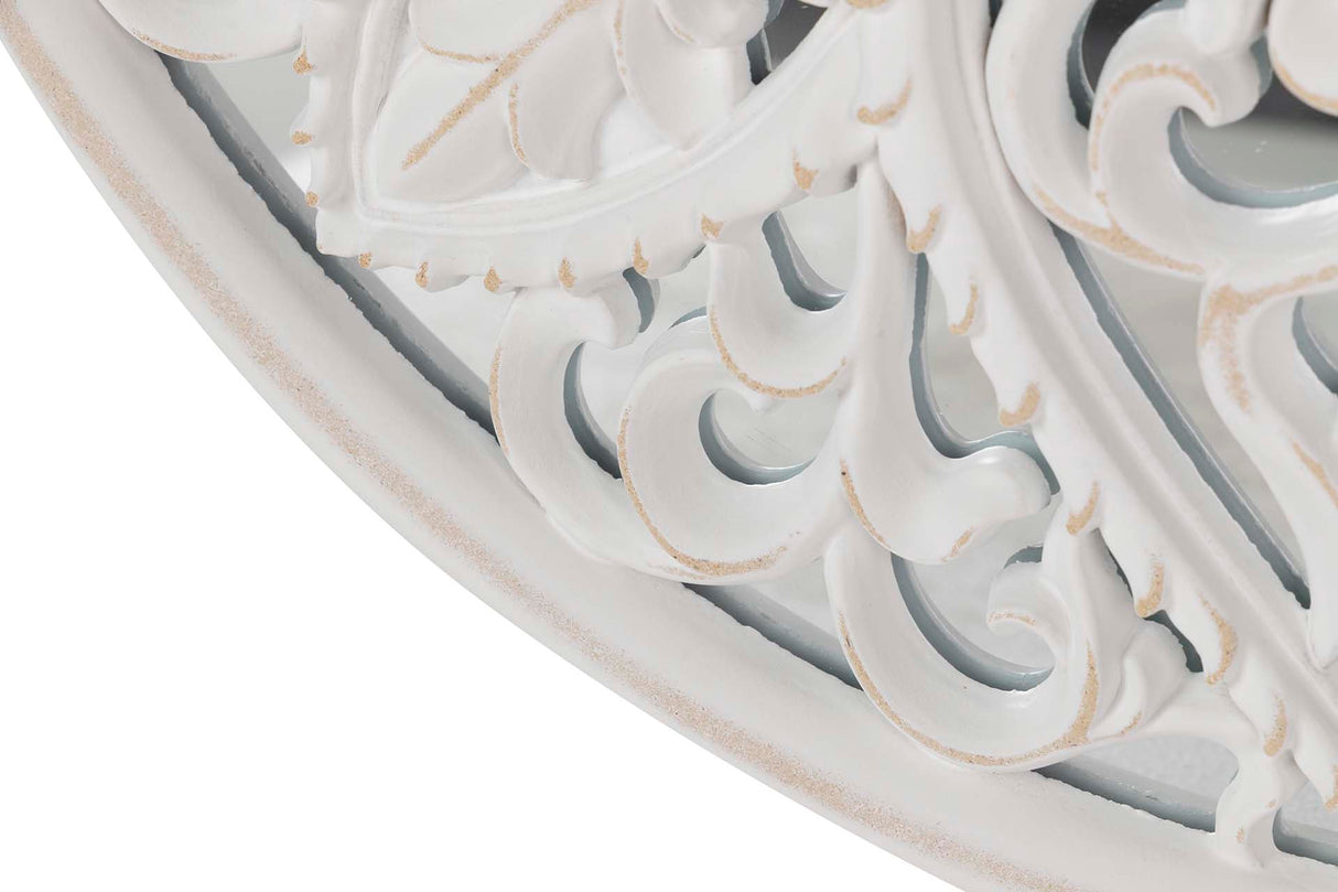 Entwurf von Holztisch C/ Mirror 65x3x65 cm