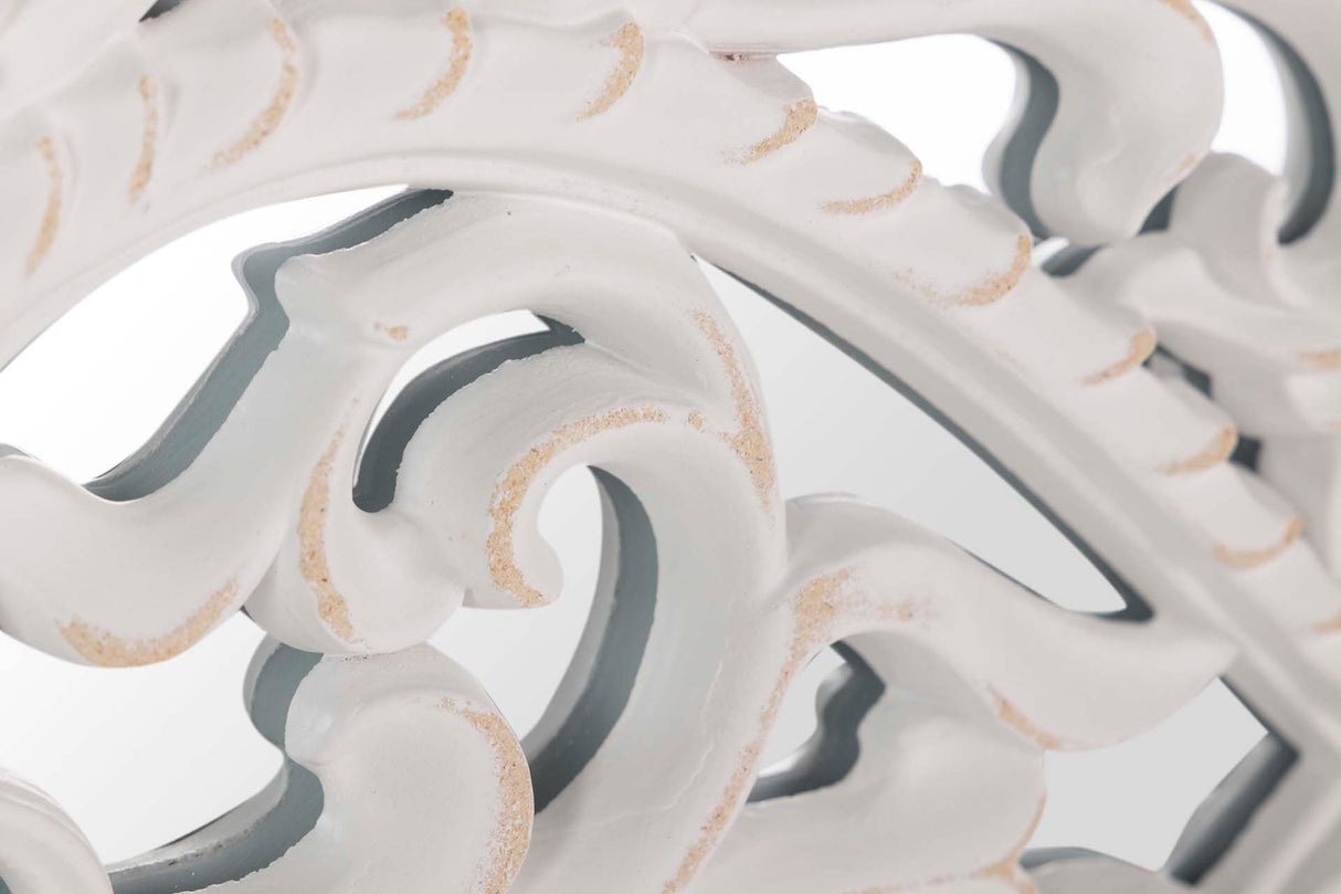 Entwurf von Holztisch C/ Mirror 65x3x65 cm