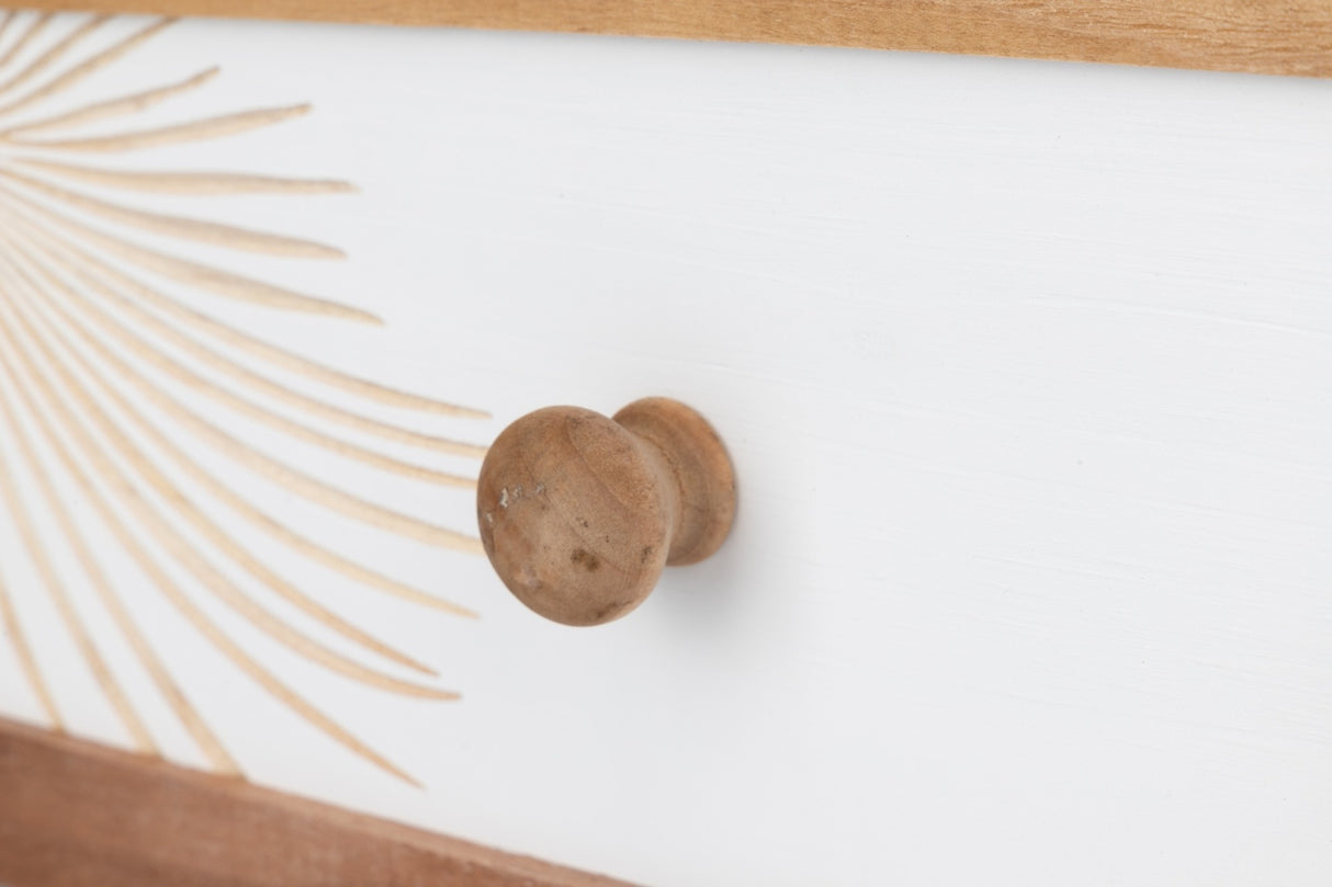 Broca 4 ganchos de madeira tamanho 72x4x15 cm