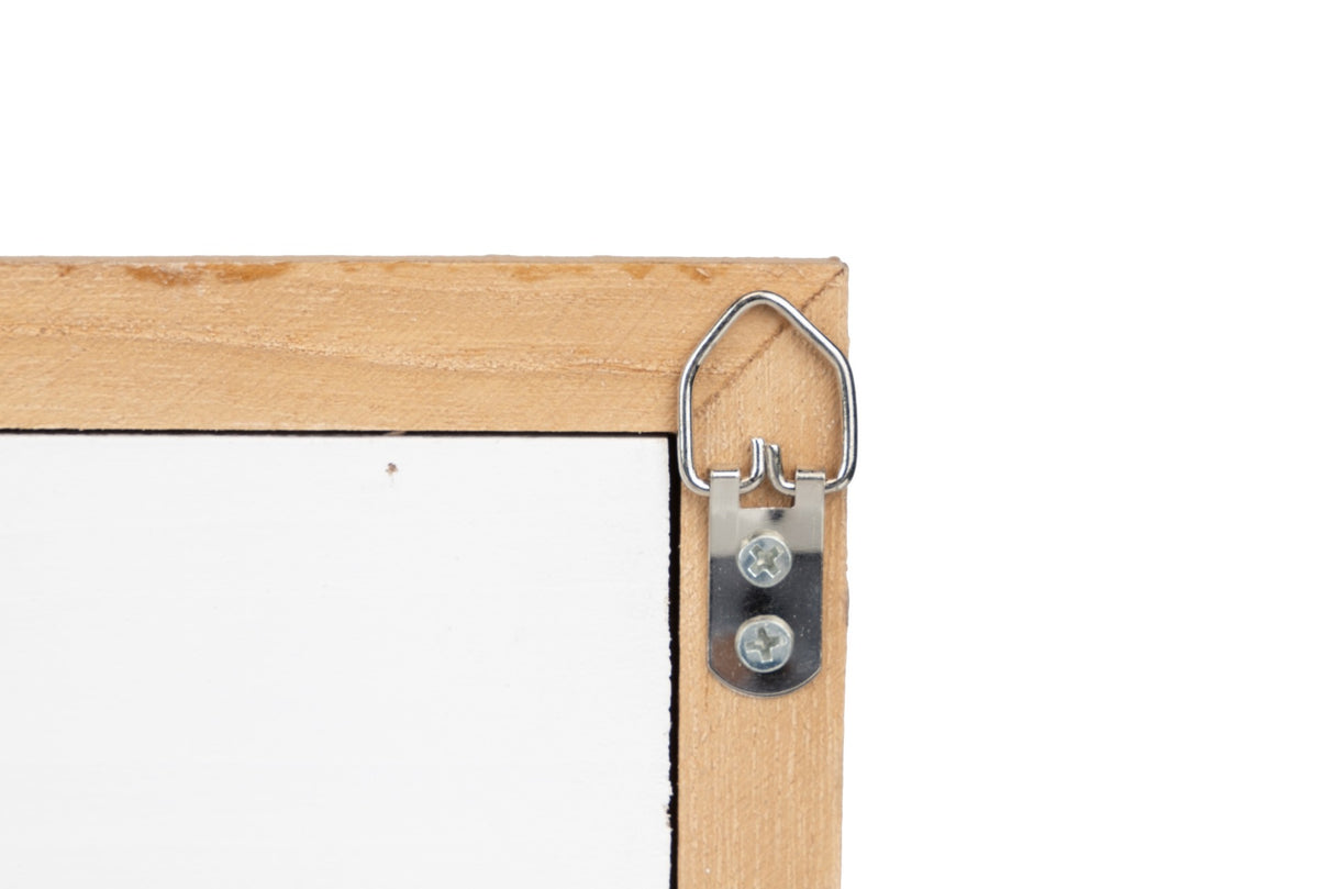 Broca 4 ganchos de madeira tamanho 72x4x15 cm