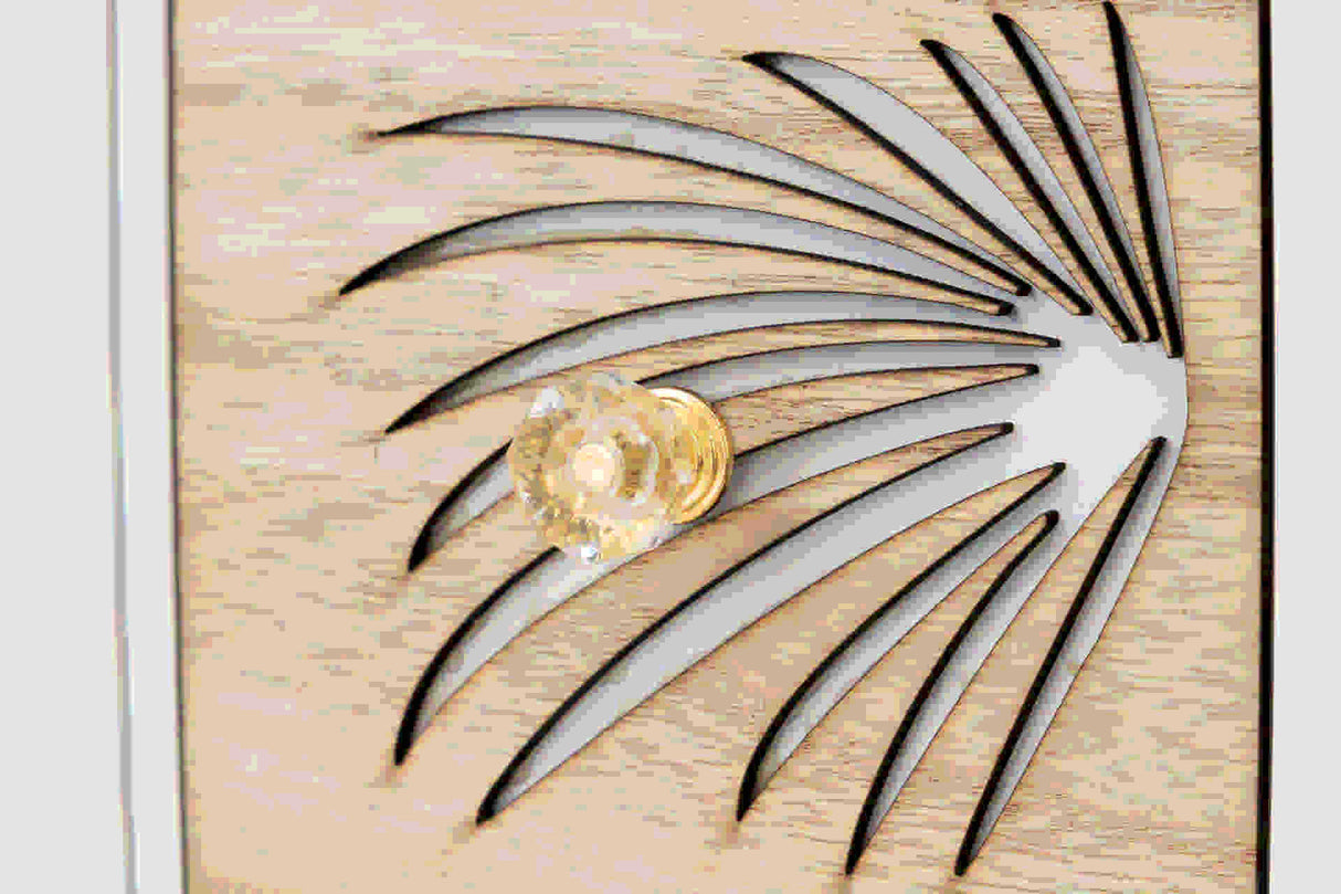 Bijoutier 3 tiroirs en bois taille 40x12x14 cm