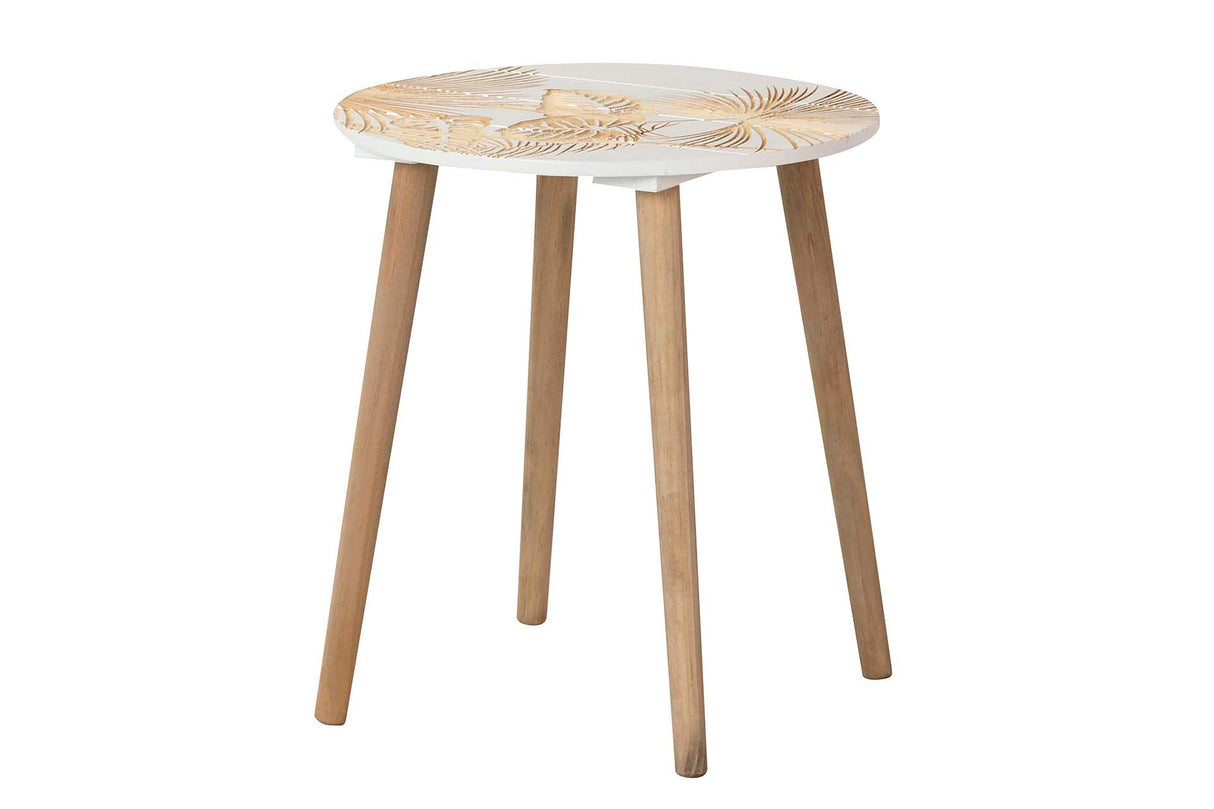 Tavolo ausiliario in legno dimensione 45x45x50 cm