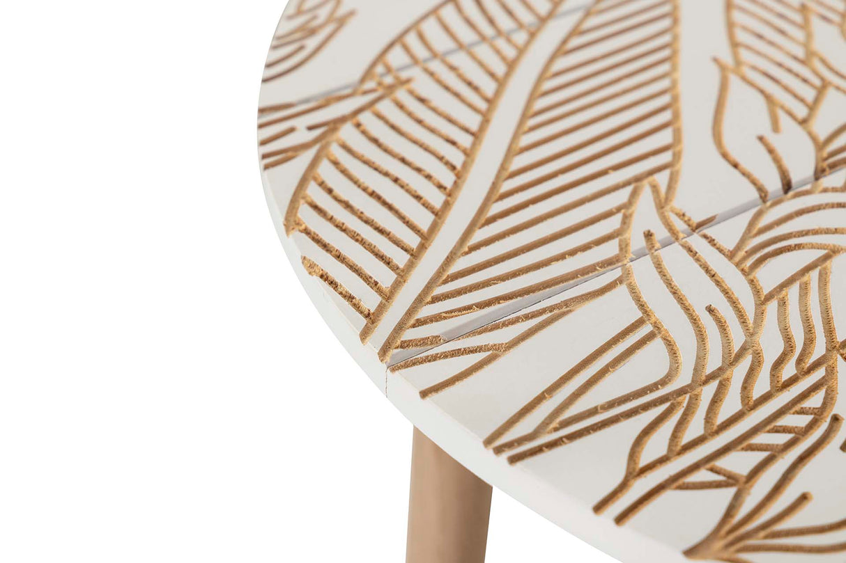 Tavolo ausiliario in legno dimensione 45x45x50 cm