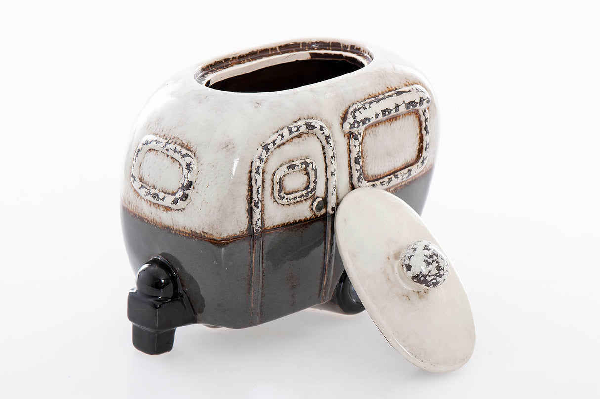 Bombonera Céramique Caravane 23x12x19 cm