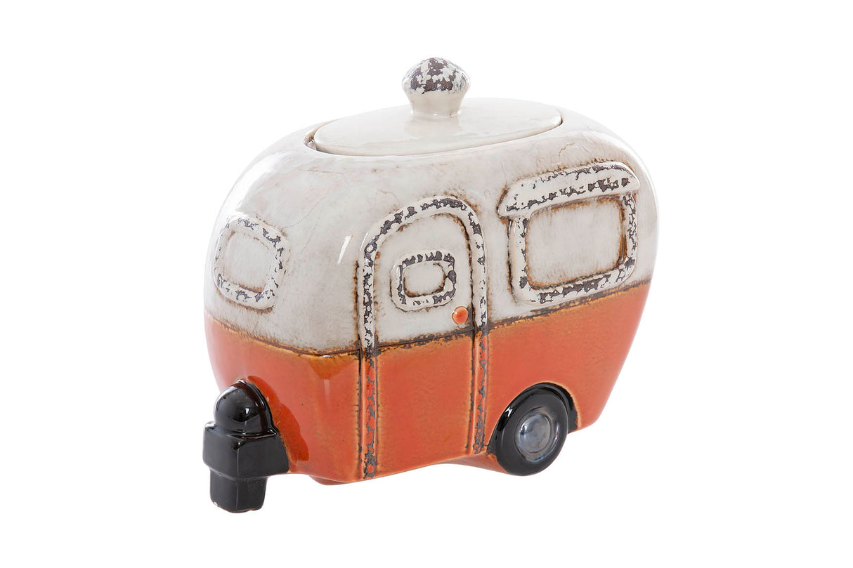 Bombonera Céramique Caravane 23x12x19 cm