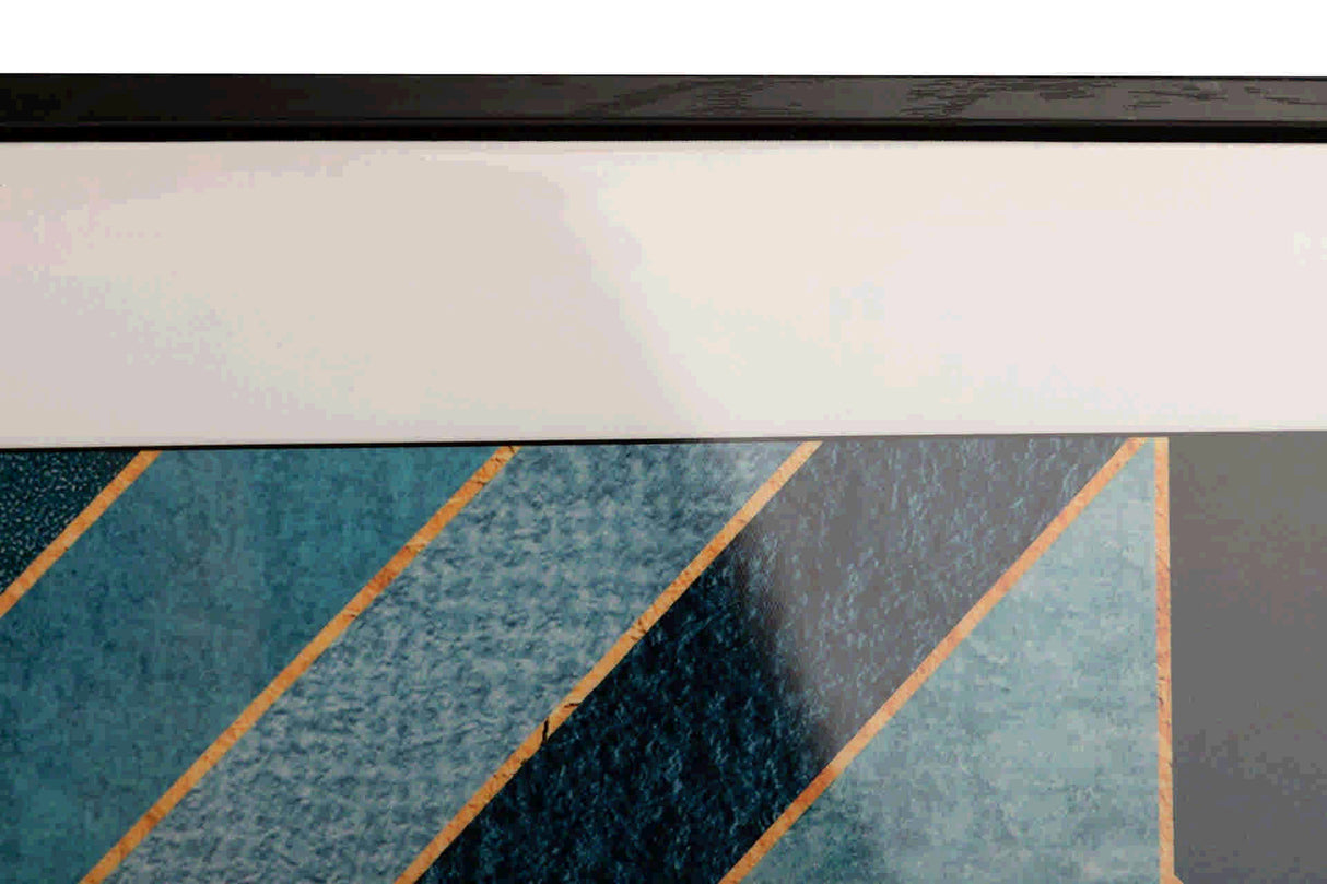 Imposta 2 tabelle astratte 60x2,8x60 cm