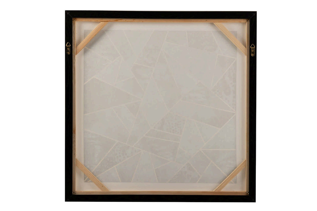 Imposta 2 tabelle astratte 60x2,8x60 cm