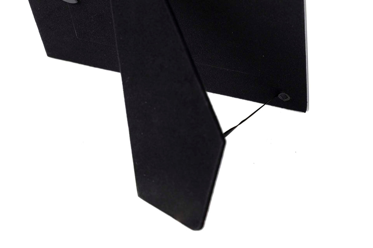 PORTAFOTOS CRISTAL IMPRESION NEGRO-DORADO 15x20CM