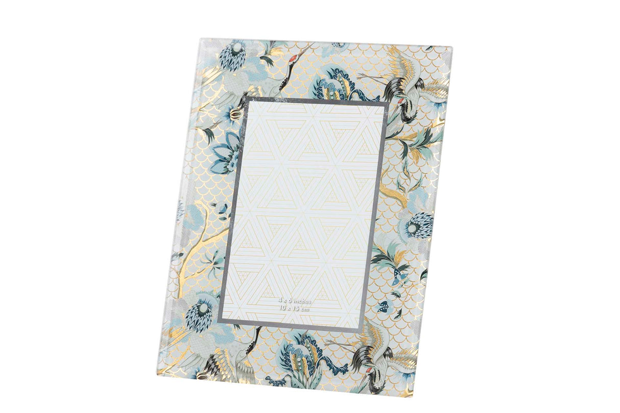 PORTAFOTOS CRISTAL IMPRESION NATURALEZA 10x15 CM