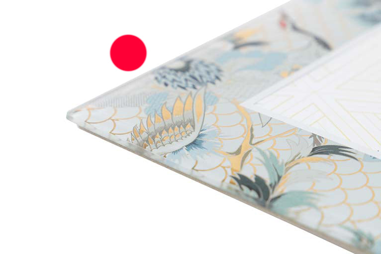 PORTAFOTOS CRISTAL IMPRESION NATURALEZA 15x20 CM