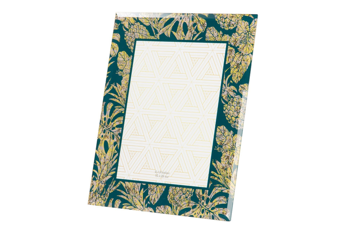 PORTAFOTOS CRISTAL IMPRESION FOIL 15x20 CM