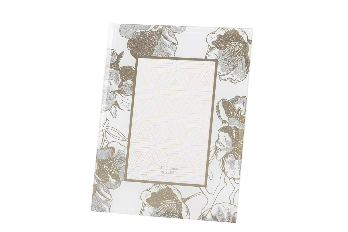 PORTAFOTOS CRISTAL IMPRESION FOIL 10x15 CM