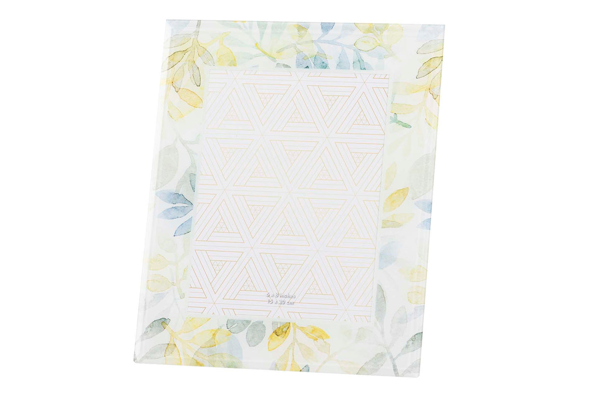 PORTAFOTOS CRISTAL IMPRESION FOIL 15x20 CM