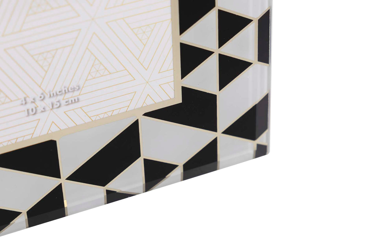 PORTAFOTOS CRISTAL IMPRESION FOIL 10x15 CM