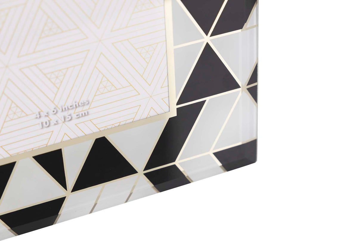 PORTAFOTOS CRISTAL IMPRESION FOIL 10x15 CM