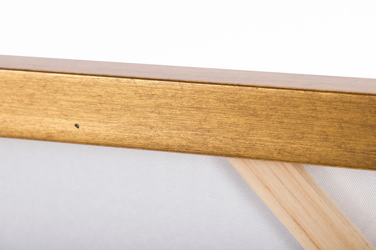 80% handbemaltem Rahmen 80x4x120 cm