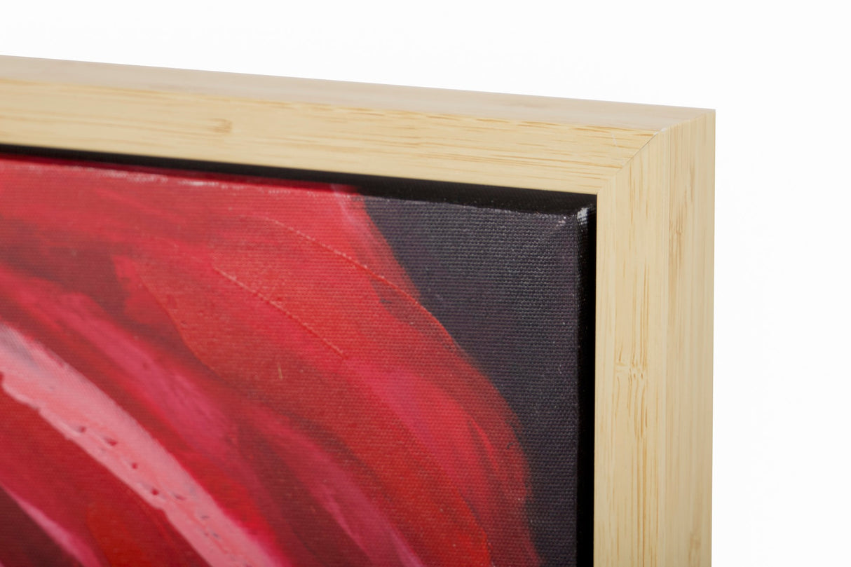 80% handbemaltem Rahmen 80x4x120 cm