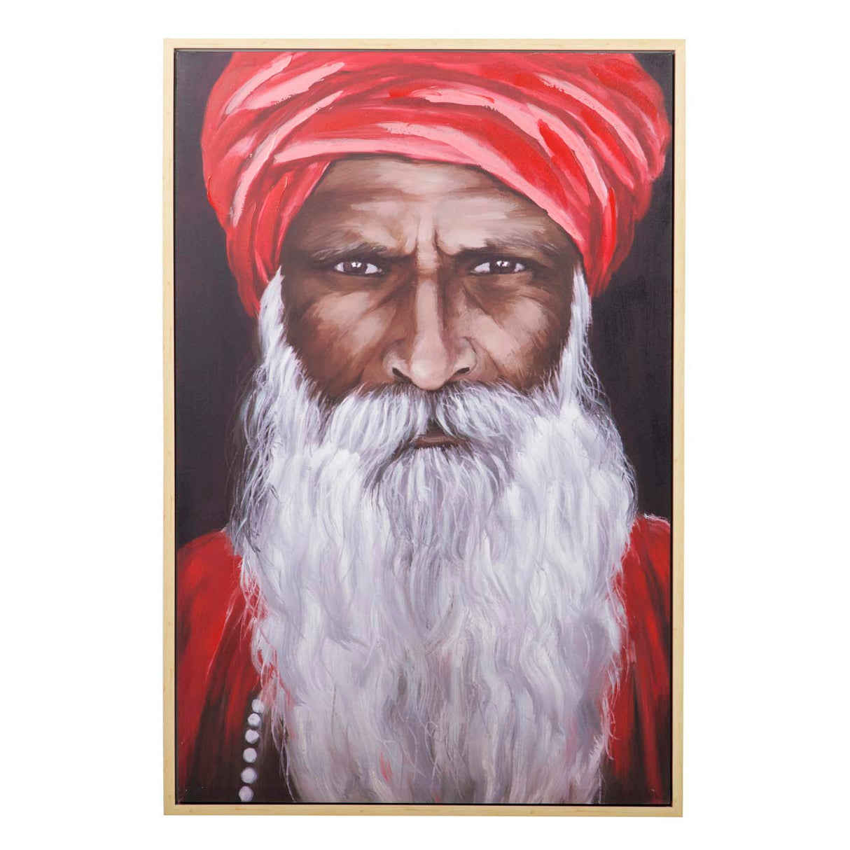 80% handbemaltem Rahmen 80x4x120 cm