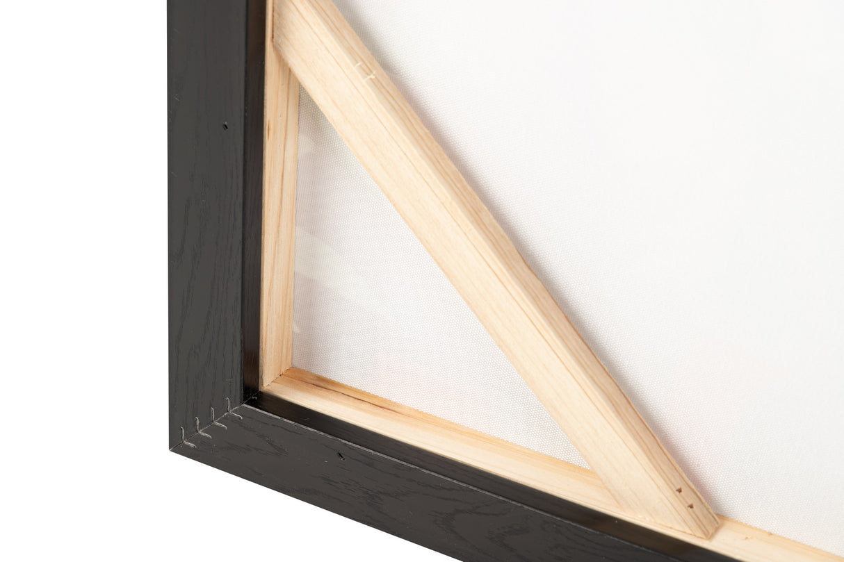 Définir 2 images 80% peintes à la main 60x3,5x90cm