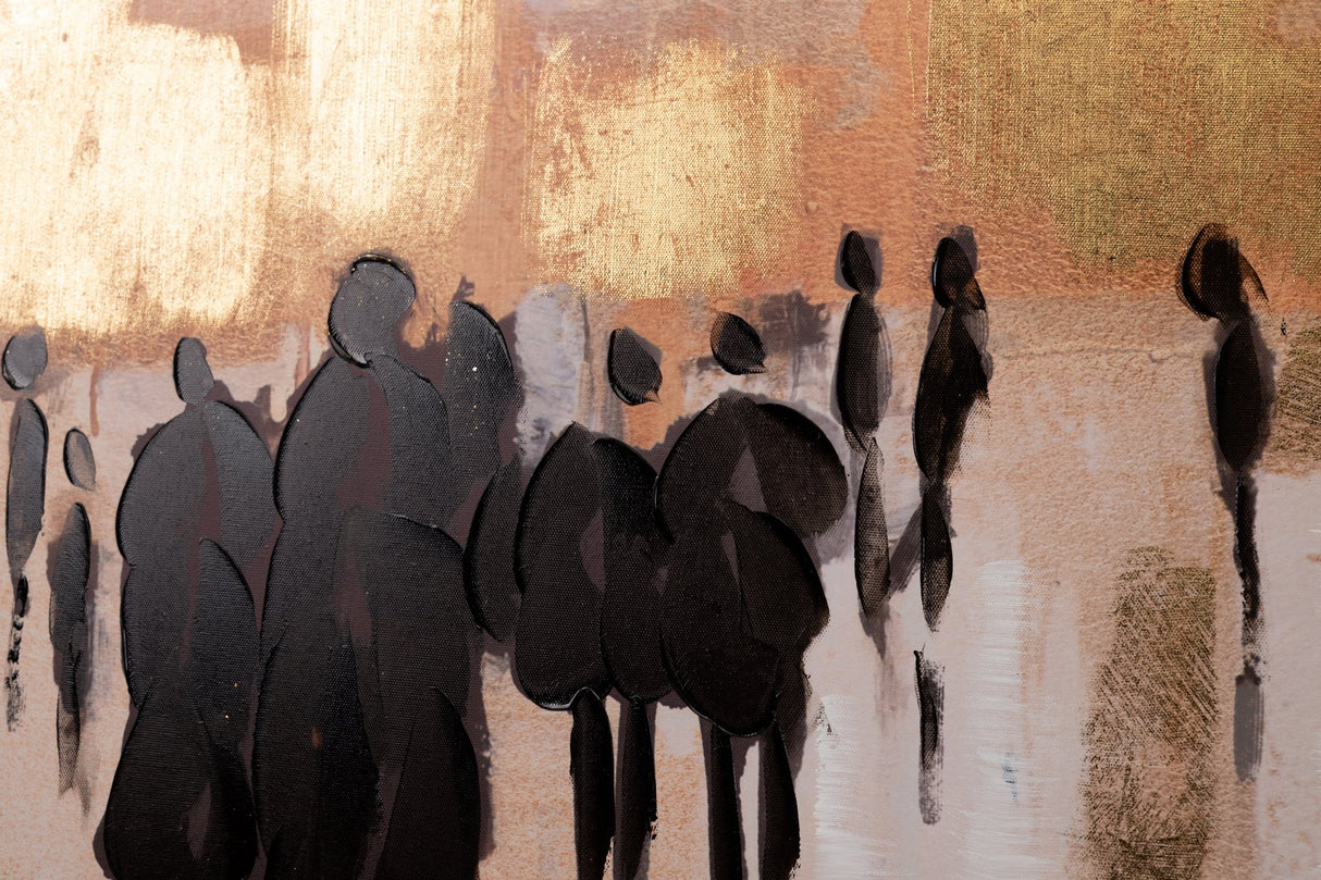 Definir 2 mesas pretas de avenida 100x3.5x100 cm