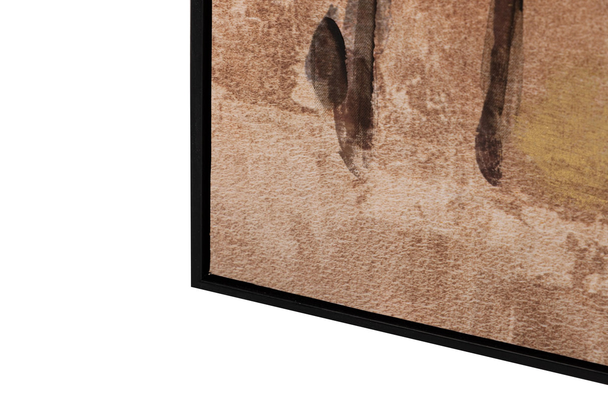 Definir 2 mesas pretas de avenida 100x3.5x100 cm