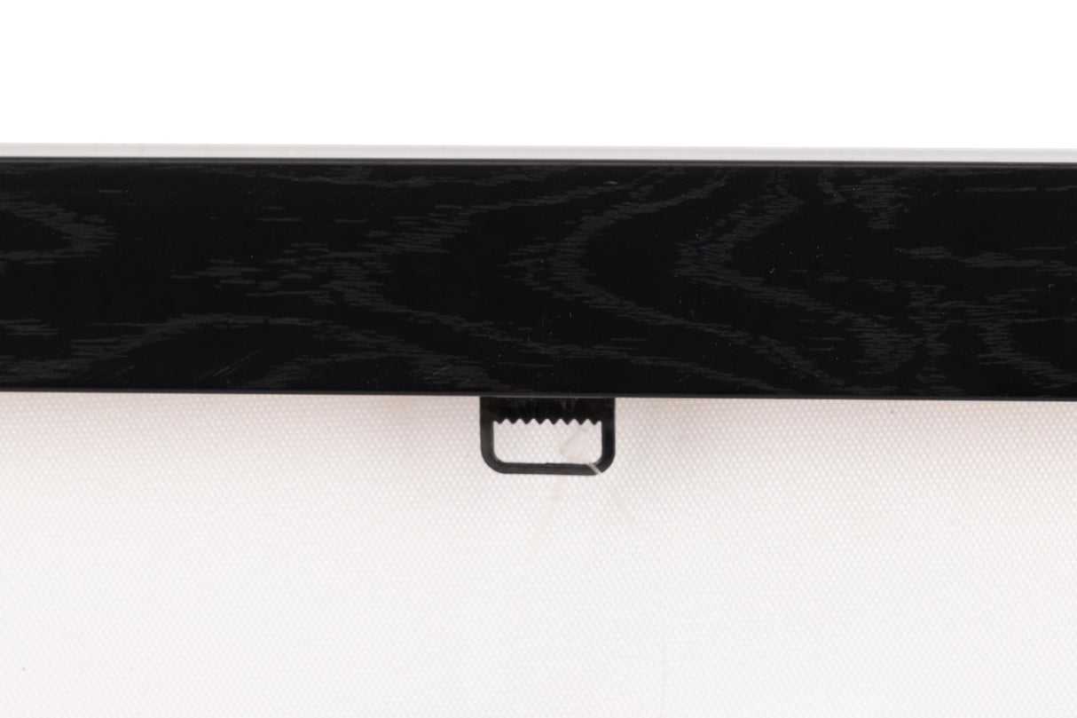 Definir 2 mesas pretas de avenida 100x3.5x100 cm