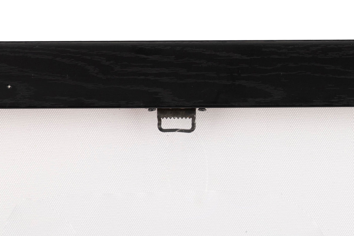 CUADRO MUJER CON MARCO NEGRO 80x3,5x120 CM