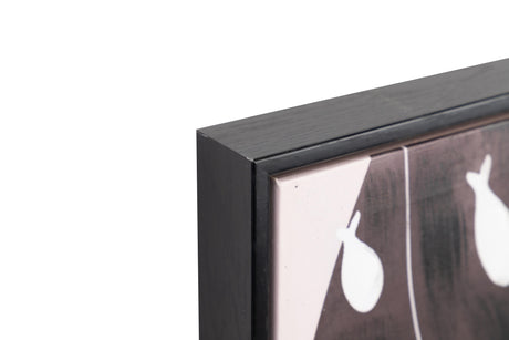 Mulheres com quadro preto 80x3.5x120 cm