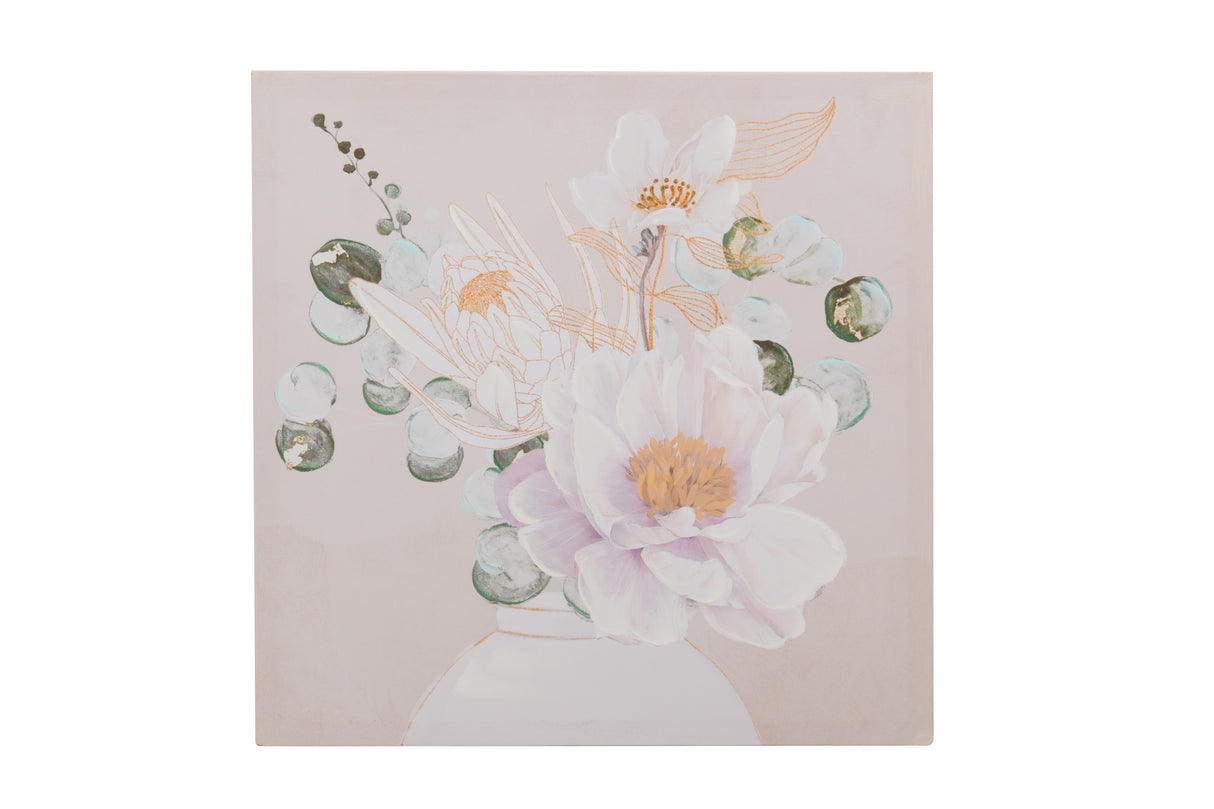Set 2 fleurs 60x3x60 cm