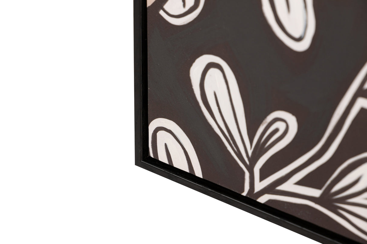 Definir 2 imagens FOOL Frame Black 50x4x70 cm