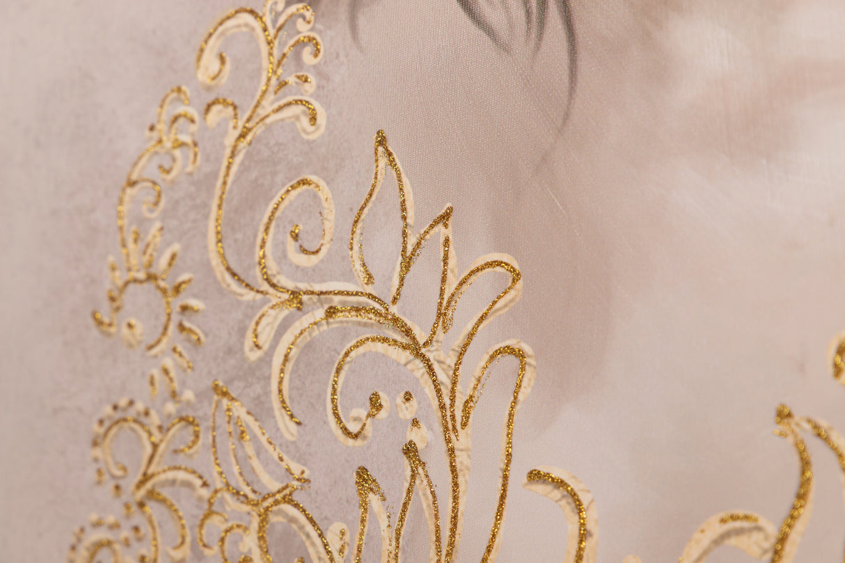 Définissez 2 images mesdames avec cadre adulte 60x4x80 cm