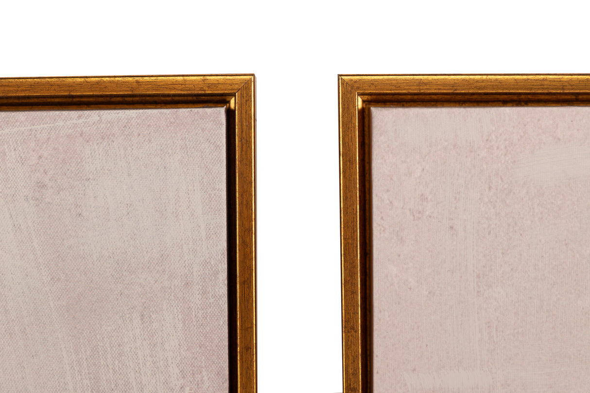 Définissez 2 images mesdames avec cadre adulte 60x4x80 cm