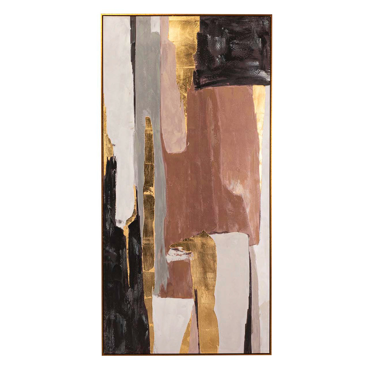 Foil Image abstraite avec un cadre 90x4x180 cm