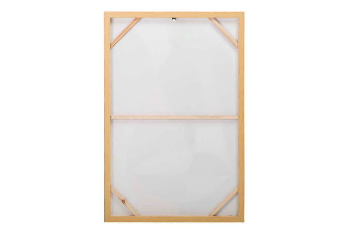 Boîte avec cadre beige 80x4x120 cm