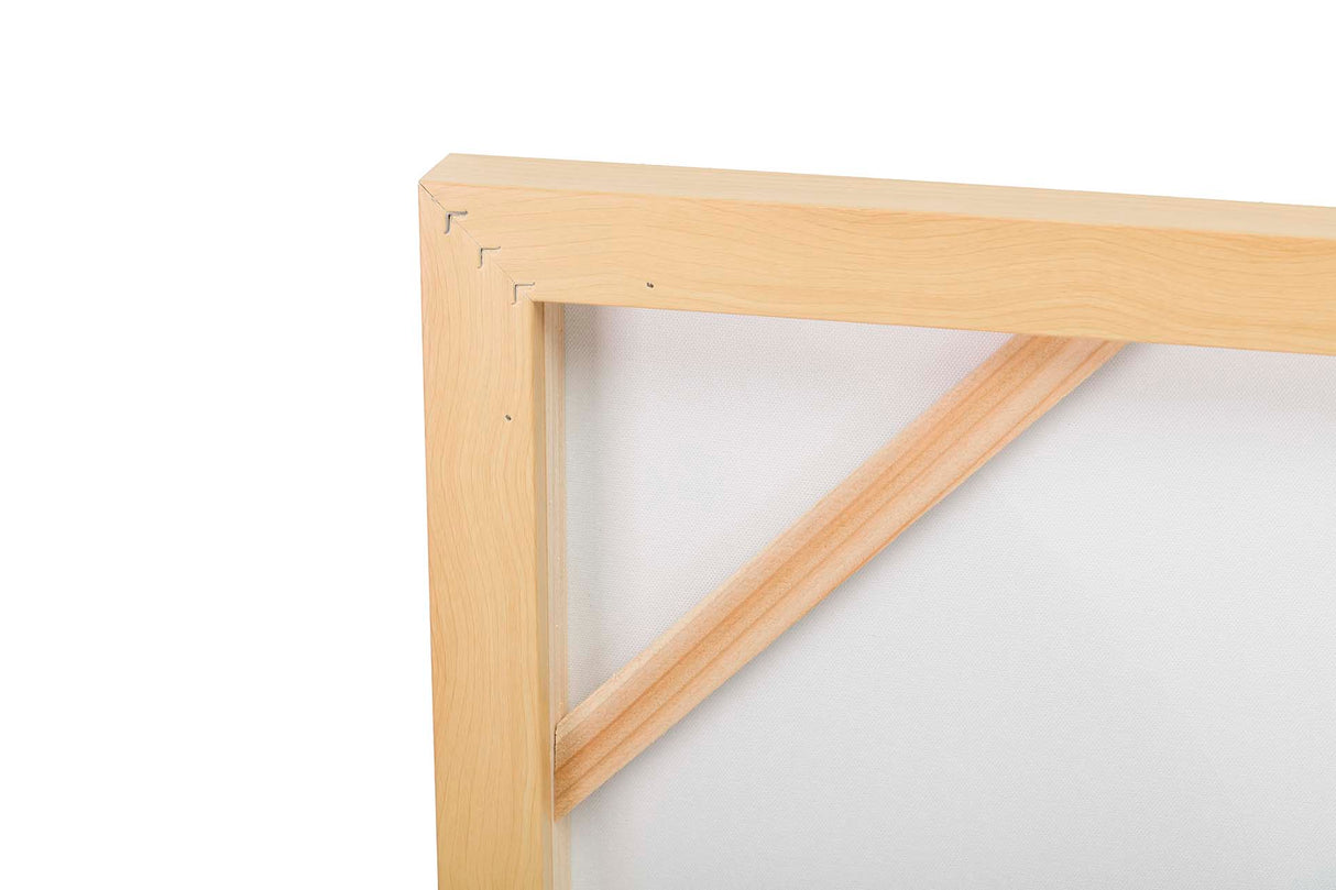 Boîte avec cadre beige 80x4x120 cm