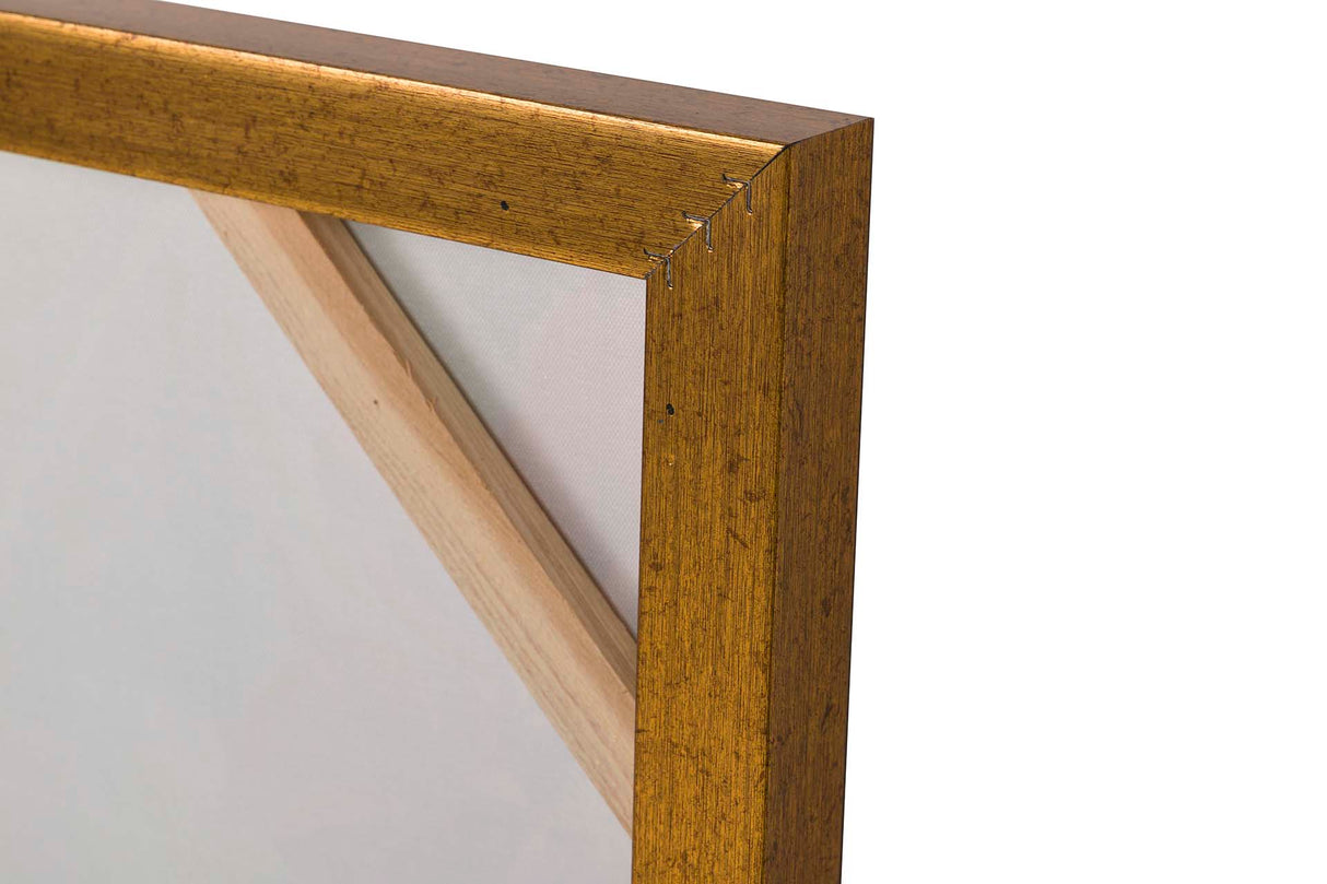 Defina 2 tabelas Macacos com ouro Marco 60x4x80 cm