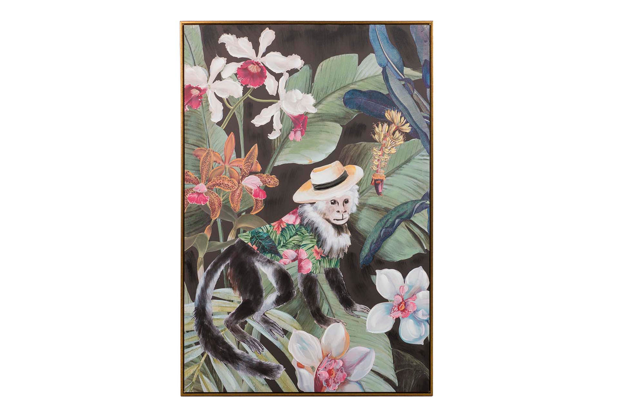 Tabela Macaco com Marco Golden 80x4x120 cm