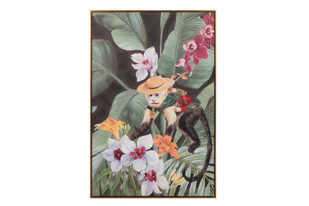 Tabela Macaco com Marco Golden 80x4x120 cm