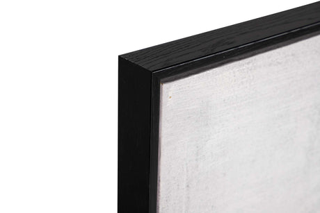 Caixa de retratos com quadro preto 100x4x100 cm