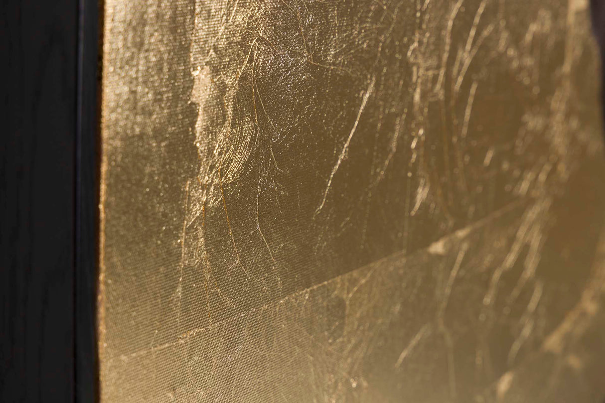 Caixa de silhueta com quadro preto 80x4x120 cm