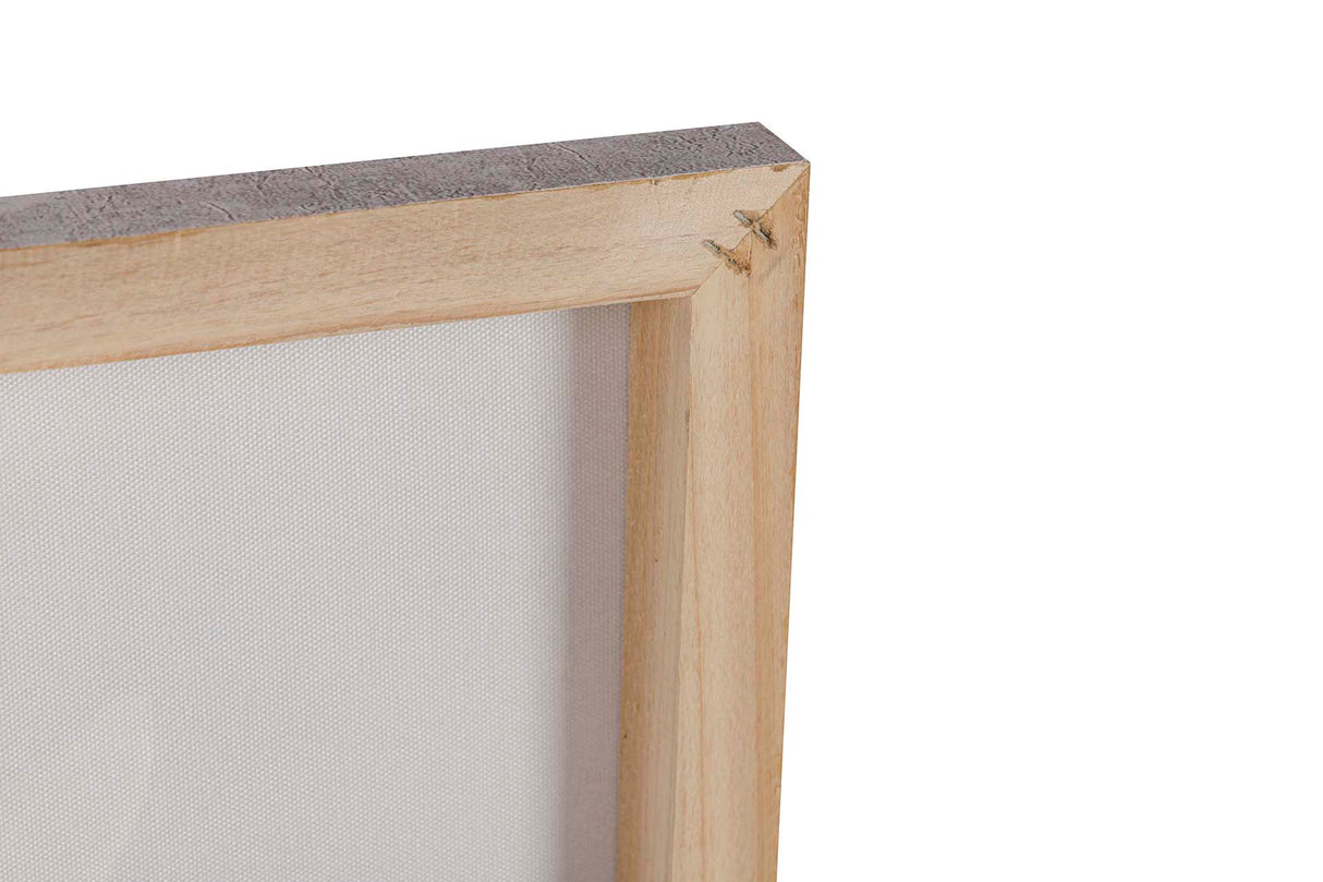 Set 2 Flower Lives 40% peintes à la main 50x3x70 cm