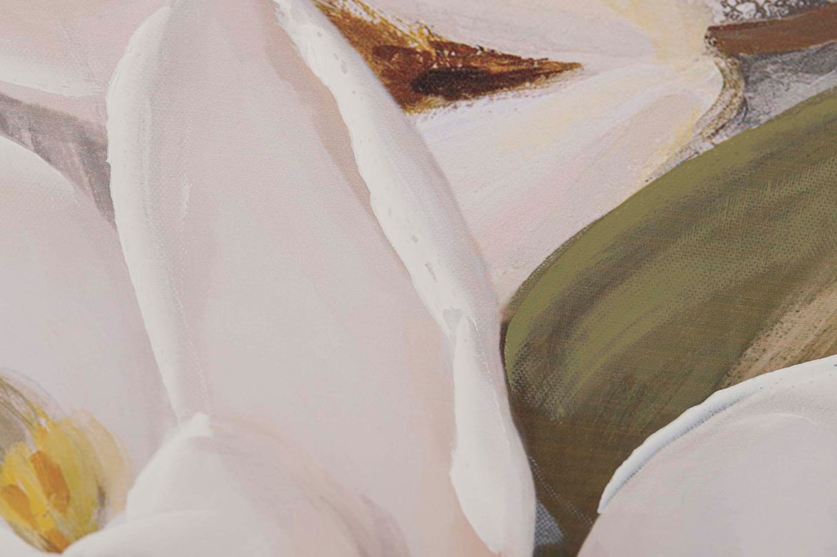 Régler 2 fleurs 40% de fleurs peintes 60x3x60 cm