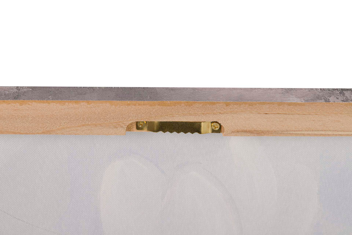 Régler 2 fleurs 40% de fleurs peintes 60x3x60 cm