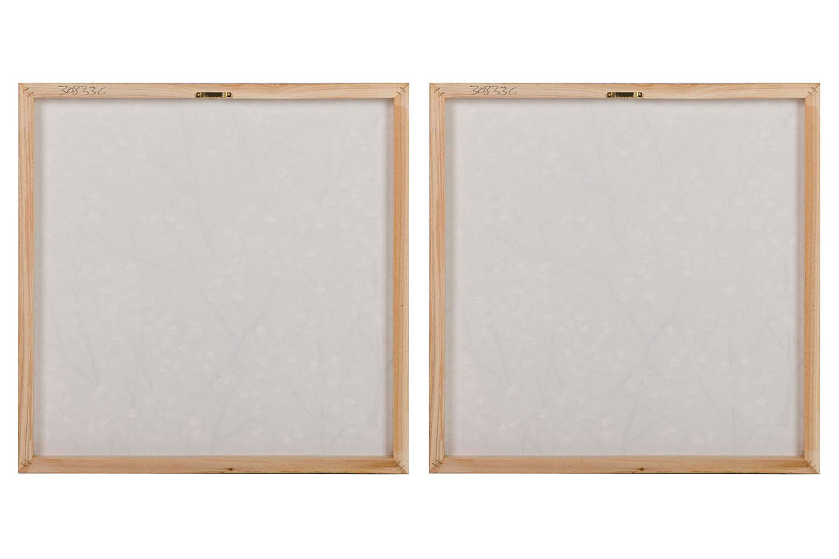 Definir 2 vidas almetro 40% Mão pintada 60x3x60 cm