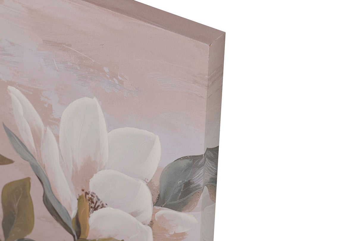 Régler 2 fleurs 40% de fleurs peintes 60x3x60 cm