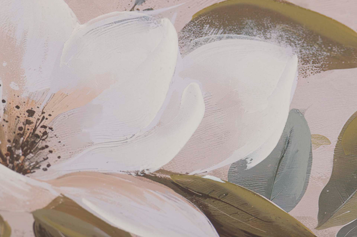 Régler 2 fleurs 40% de fleurs peintes 60x3x60 cm