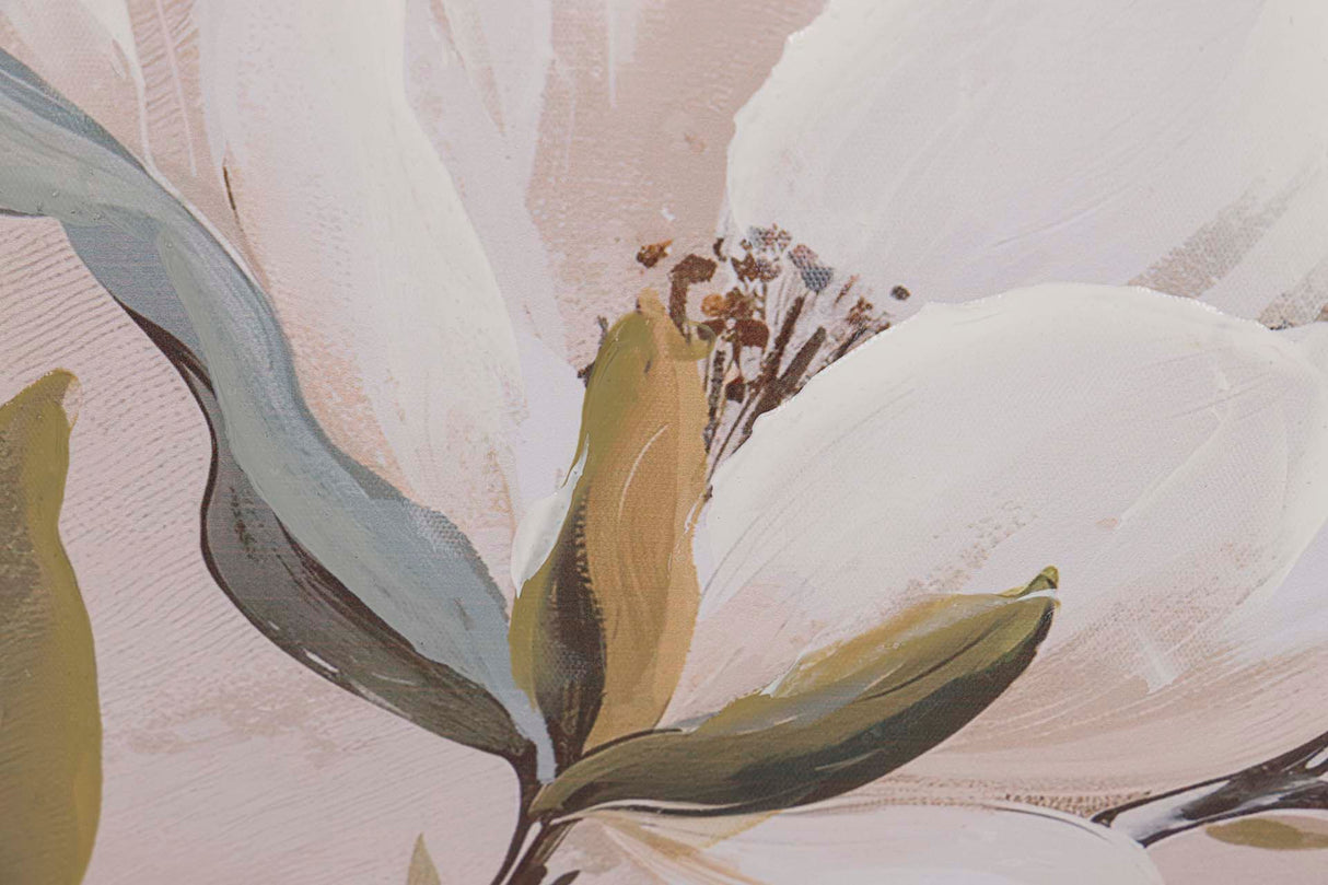 Régler 2 fleurs 40% de fleurs peintes 60x3x60 cm