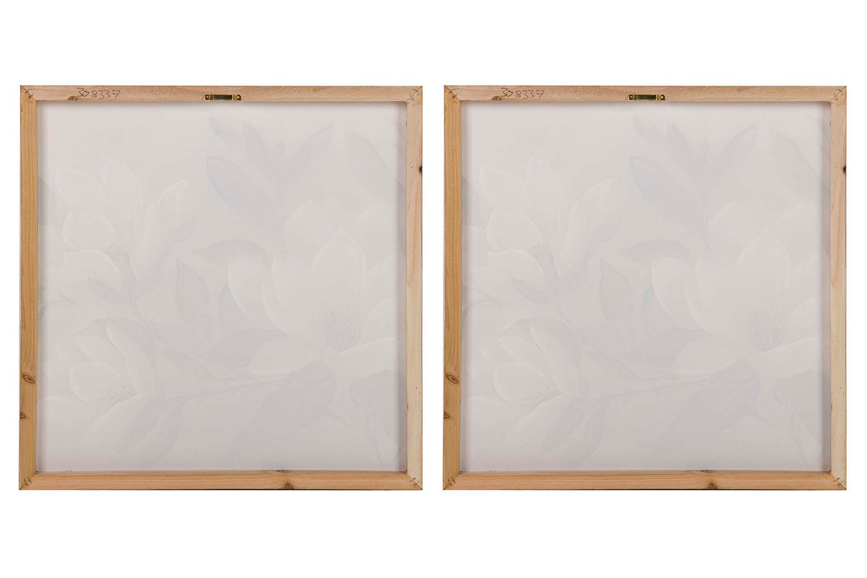 Régler 2 fleurs 40% de fleurs peintes 60x3x60 cm