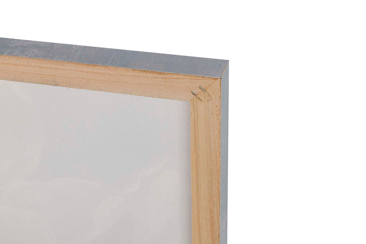 Set 2 Flower Lives 40% peintes à la main 50x3x70 cm